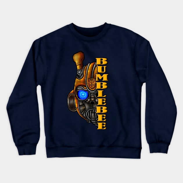 bumblebee transformers Crewneck Sweatshirt by HornArt